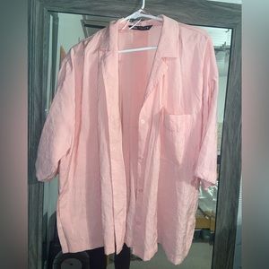 Zara oversized button down